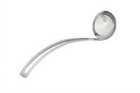 Miramar Contemporary Style Stainless Steel Serving Ladle, 2 oz