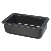 Coldmaster® 1/1 Full-Size 6-Inch Deep Chilled Food Pan, Black