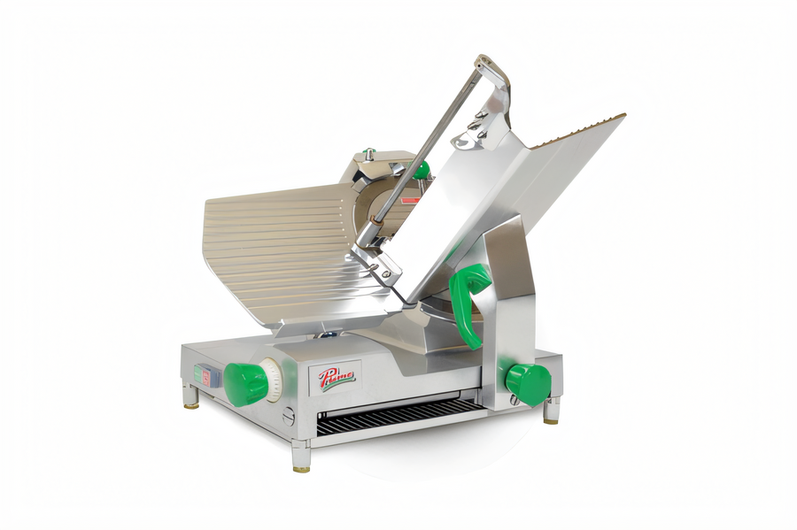 Product image #1 for Primo Deluxe 12-Inch Manual Meat Slicer, 1/2 HP, Belt Drive
