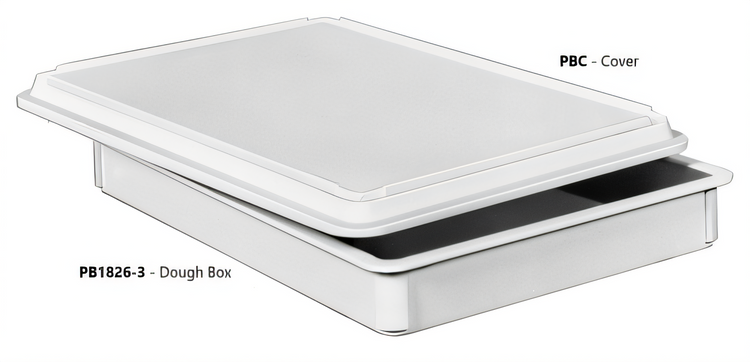 Product image #2 for 18 x 26 x 3 Inch ABS Plastic Dough Box