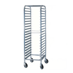 Thumbnail image #1 for Dinex DXPR518 Commercial Roll-In Aluminum Angle Rack, 18-Pan Capacity, End Load