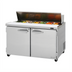 Thumbnail image #1 for Turbo Air PRO Series PST-48-N 48.25-Inch 2-Section Sandwich/Salad Prep Table with Rear-Mount Self-Contained Refrigeration