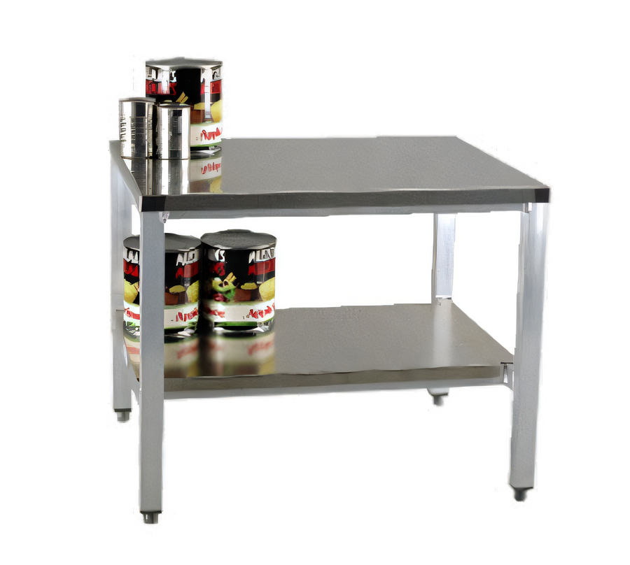 Product image #1 for New Age 24-Inch W x 29-Inch D x 24-Inch H Stationary Aluminum Open Base Equipment Stand, 1,000 lb. Capacity