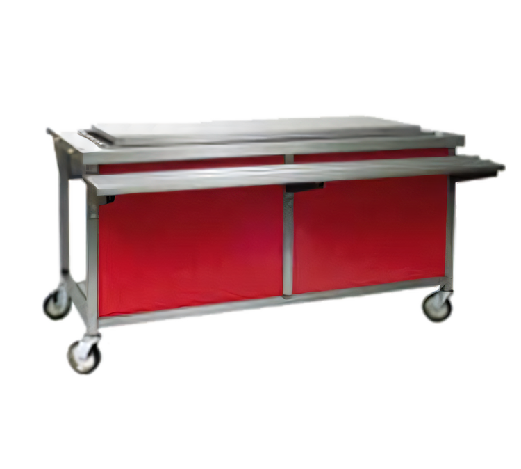 Product image #1 for Director's Choice DCS4-FTU 64" Mobile Self-Contained Frost Top Unit