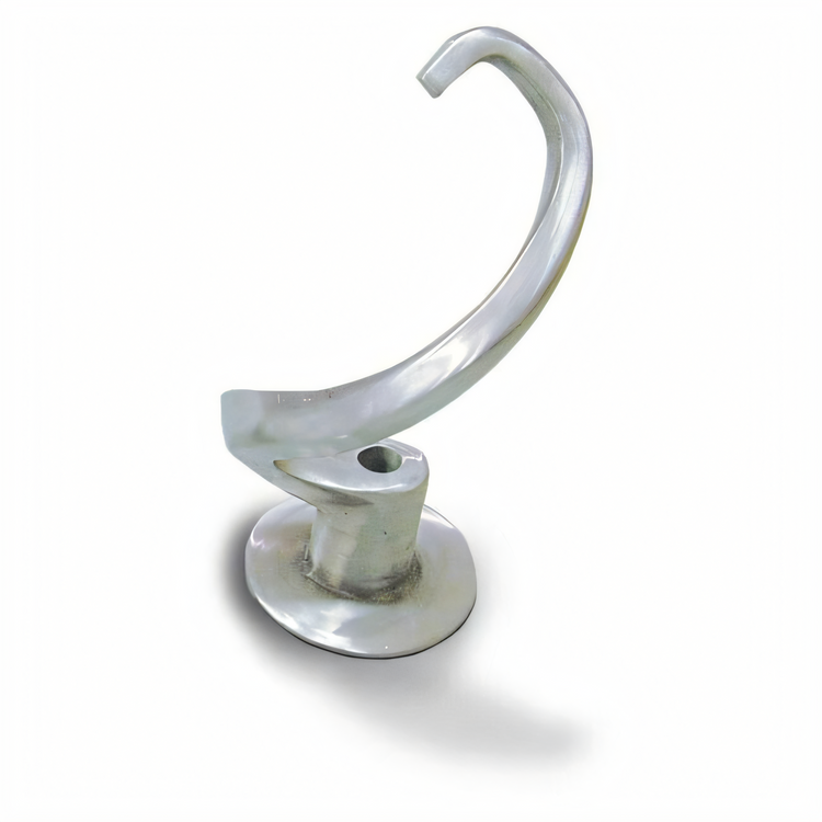 Product image #1 for Omcan USA 20 Qt Stainless Steel Dough Hook Attachment for Planetary Mixer, Fits Model 43560