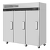 Thumbnail image #1 for Turbo Air M3F72-3-N-AL(-AR) M3 Reach-In Refrigerators & Freezers