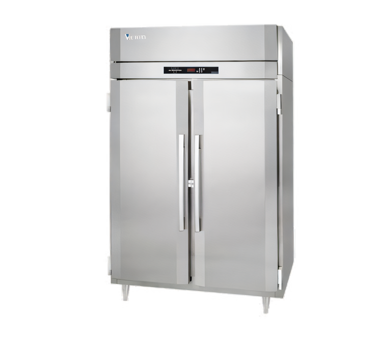 Product image #1 for Victory UltraSpec™ Two-Section Reach-In Heated Holding Cabinet, Standard Depth, Stainless Steel