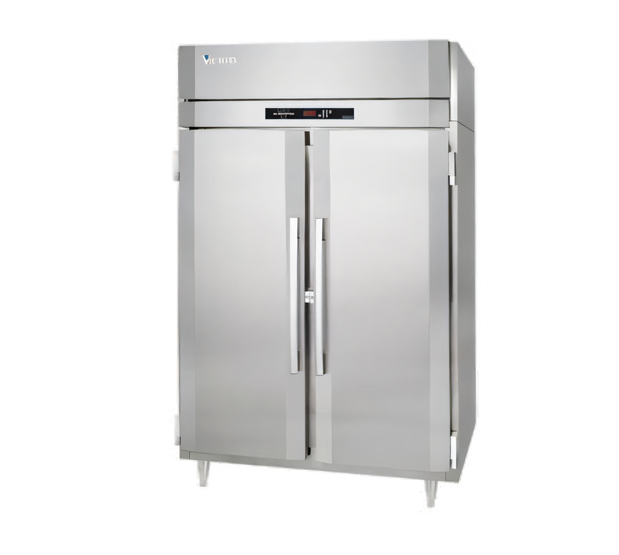 Product image #1 for Victory UltraSpec™ Two-Section Reach-In Heated Holding Cabinet, Standard Depth, Stainless Steel