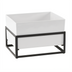 Thumbnail image #1 for Cal-Mil Monterey Rectangular Iron Ice Housing with White Melamine Ice Pan