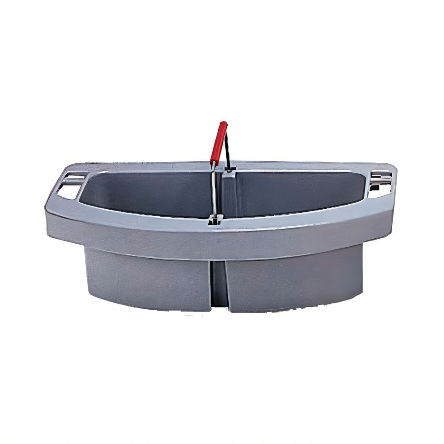 Product image #1 for Rubbermaid Commercial Products FG264900GRAY Cart Parts & Accessories Case of 4