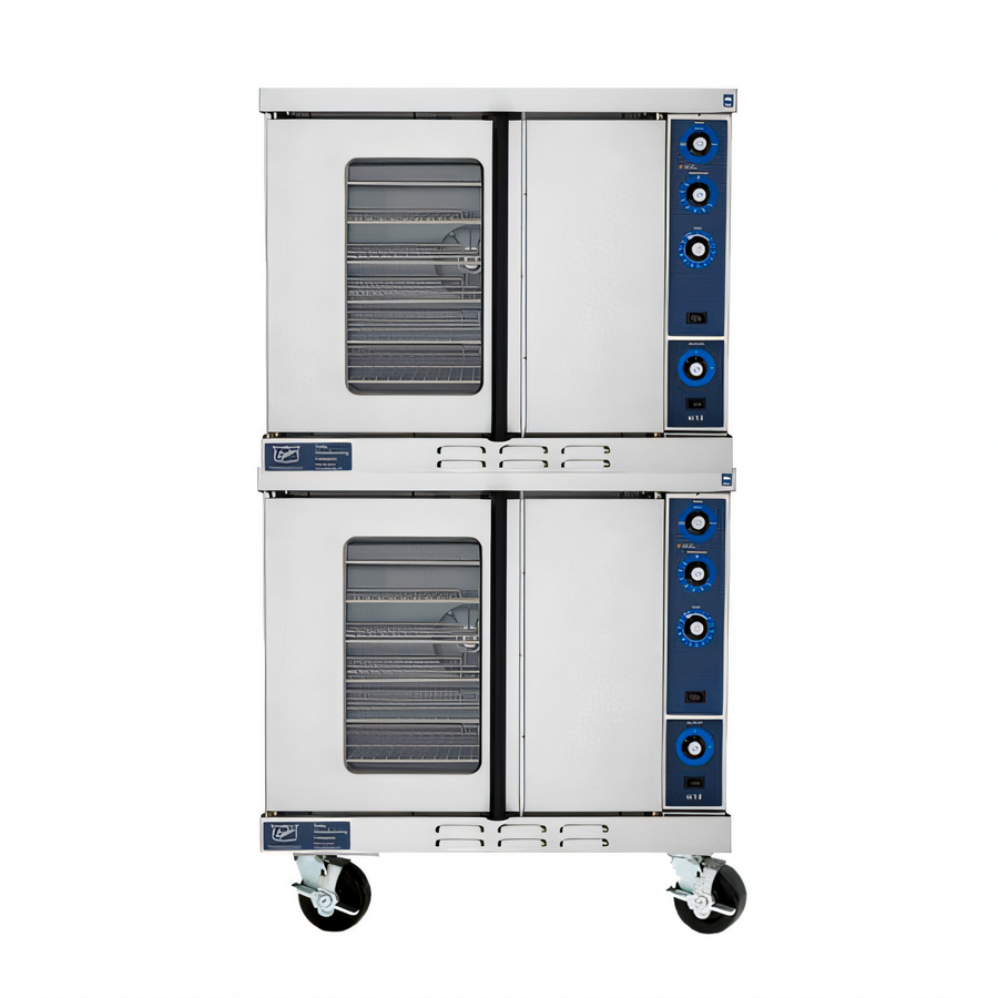 Product image #1 for Duke 613-G4XX Double Deck Deep Depth Gas Convection Oven with Solid State Controls