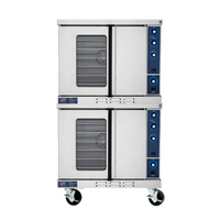 Duke 613-G4XX Double Deck Deep Depth Gas Convection Oven with Solid State Controls