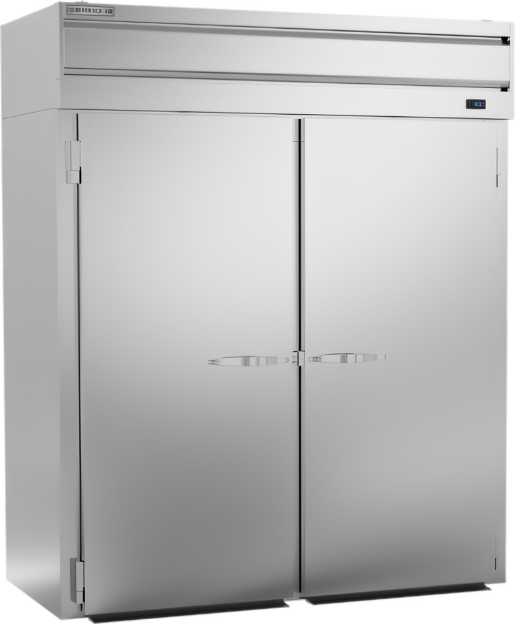 Product image #1 for Beverage-Air P Series Two-Section Roll-In Freezer, 70.09 Cu. Ft., Top-Mounted Self-Contained Refrigeration