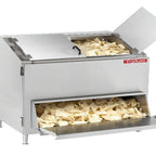 Thumbnail image #1 for Texican Specialty Products TCD-1AL Countertop Tostada Dispenser with Aluminum Doors, 120V, 13.6A, Single-Phase