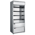 Thumbnail image #1 for Omcan Grab-and-Go Open-Air Refrigerated Showcase, 30 Inch Wide, 15.53 Cu. Ft., Stainless Steel