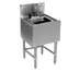 Thumbnail image #1 for Spec-Bar Cabinet-Style Wet Waste Sink with 3-Container Chemical Storage, 12 Inch W x 24 Inch D