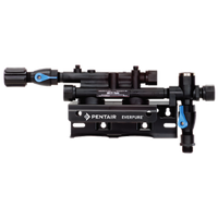 Everpure QC7I Twin Water Filter Head Assembly with 3/4 Inch Inlet/Outlet