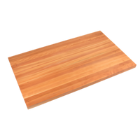 Boos Block American Cherry Edge Grain Kitchen Countertop, 18 x 25 x 1-1/2 Inches, Varnique Finish