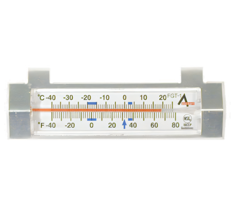 Product image #1 for Admiral Craft 5-Inch Hanging Freeze Guide Thermometer for Freezer/Refrigerator Use