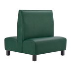 Thumbnail image #1 for ATSMFG ATS AT&S-AD-K42-P GR6 Kevin Standard Booth, double, 48" long x 42" high, Plain back, removable sinuous spring seat with connecting links