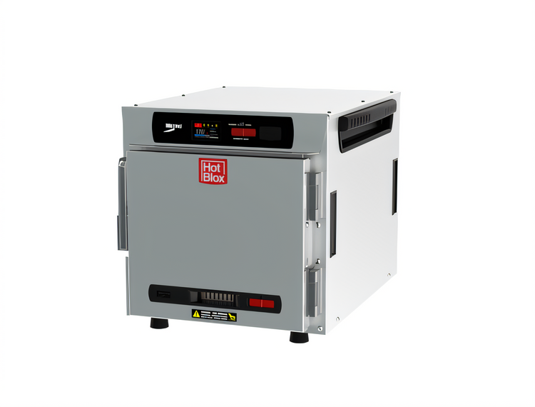 Product image #1 for Metro HotBlox Narrow 4-Pan Countertop/Stacking Insulated Holding Cabinet with 2.4-Inch Touchscreen and Solid Door