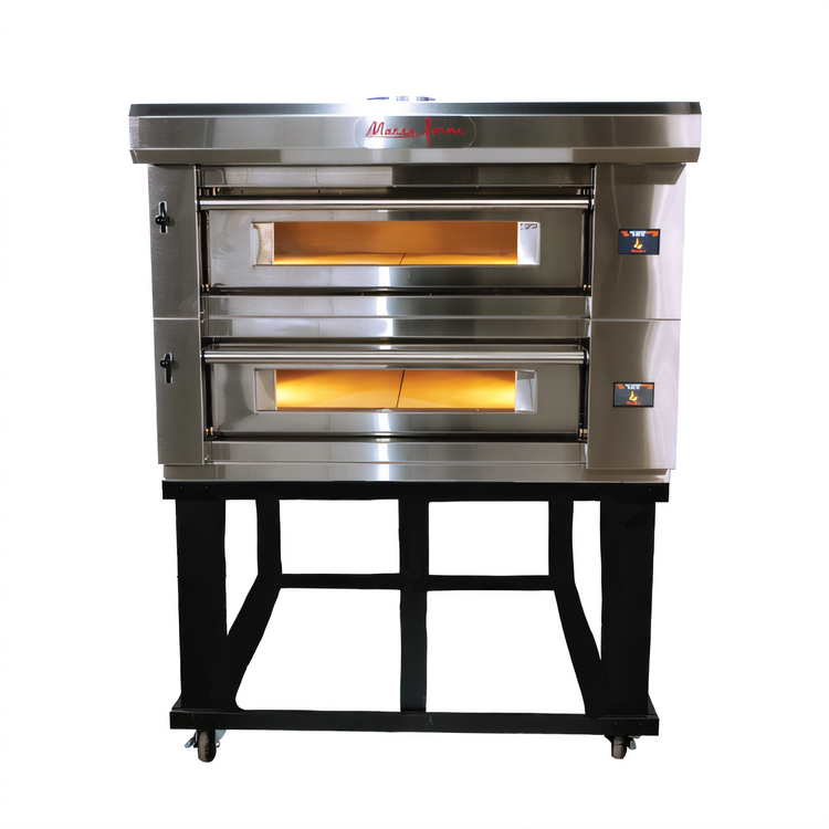 Product image #1 for Marra Forni ELST37-36/2 Two-Deck Electric Stackable Stone Hearth Deck Oven