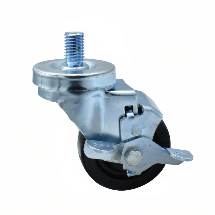 Product image #1 for BK Resources 3SBR-5ST-LDP-TLB Shelf Casters & Leveling Feet