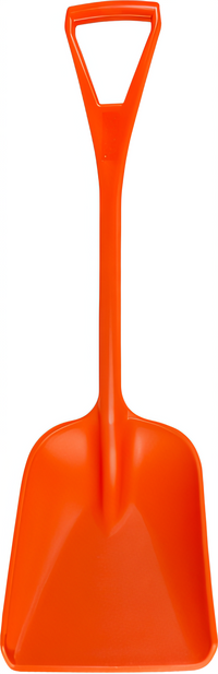 Sparta® Orange One-Piece Polypropylene Foodservice Shovel