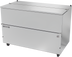Thumbnail image #1 for Beverage-Air SM58HC-S Single Access Cold Wall School Milk Cooler, 58 in. Wide, Stainless Steel, 22.63 Cu. Ft.