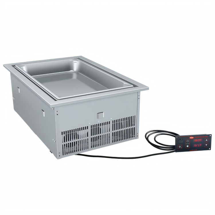 Product image #1 for Hatco Drop-In Induction Dry Well for 1 Full-Size Pan, Adjustable Depth