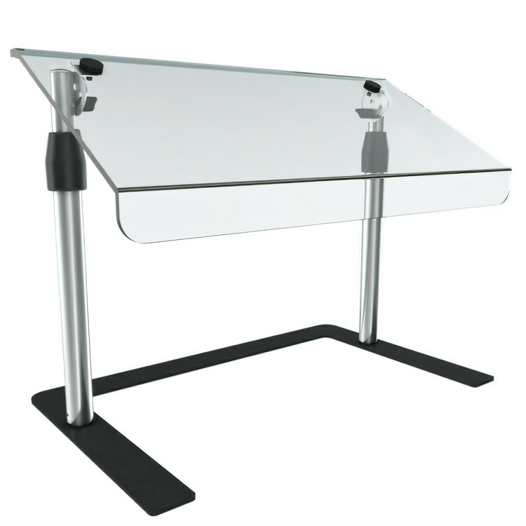 Product image #1 for 24-Inch Single-Sided Mobile Countertop Breathguard for Banquet Tables