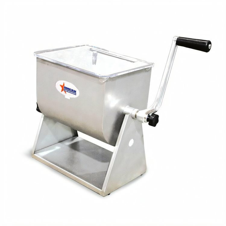 Product image #1 for Omcan USA Manual Tilting Stainless Steel Meat Mixer, 17 lb Working Capacity