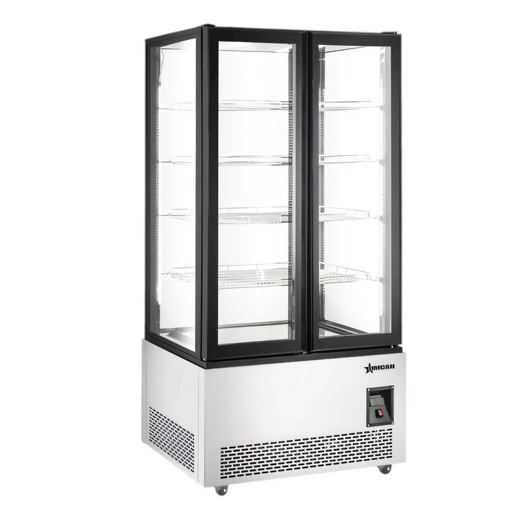 Product image #1 for Omcan 21.18 Cu. Ft. Glass-Sided Display Freezer with Self-Contained Refrigeration