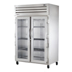 Thumbnail image #1 for True Mfg. - General Foodservice SPEC SERIES STR2R-2G-HC Two-Section Reach-In Refrigerator with Locking Glass Doors, Stainless Steel