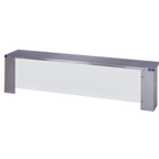 Thumbnail image #1 for Duke Manufacturing 656-460-4S Stainless Steel Steamtable Serving Shelf with Acrylic Protector Panels, 58-3/8-Inch, 4 Pan Units