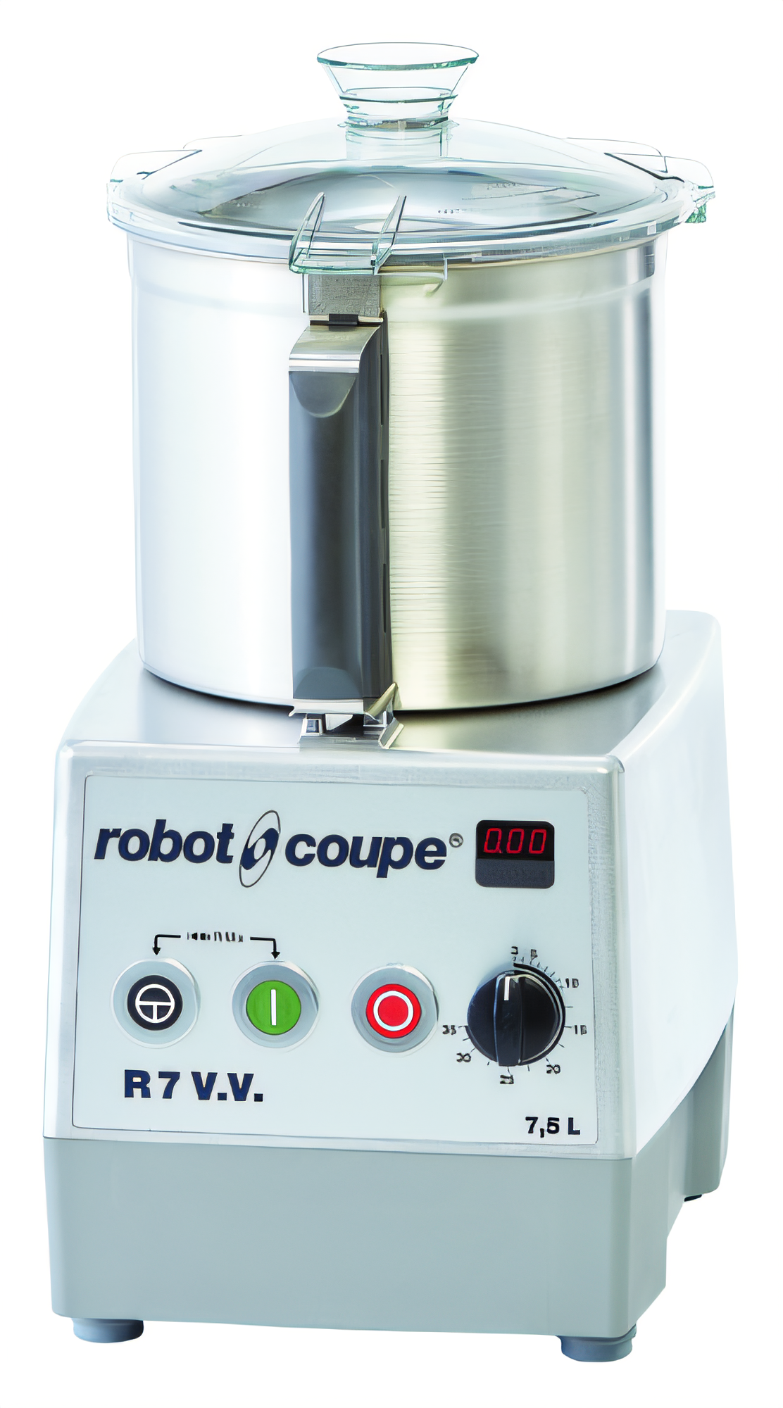 Robot Coupe R5VV 5.9 Liter Variable Speed Bowl Cutter Mixer, 120V, 2 H ...