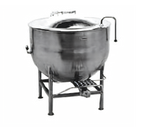 Legion LT-80 Stationary Direct Steam Kettle, 80 Gallon, 2/3 Jacket, Tri-Leg Base