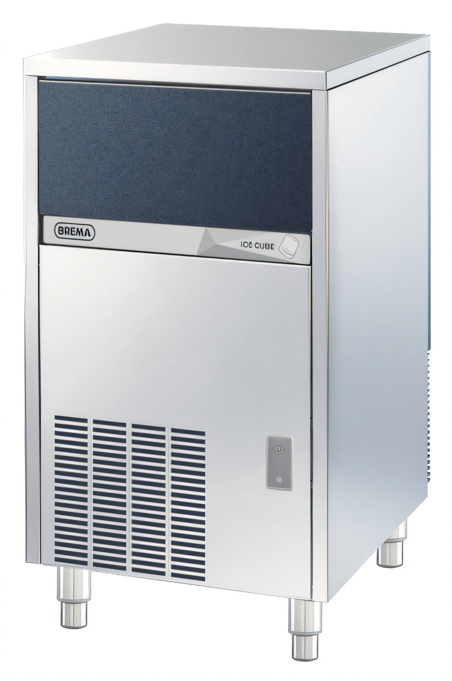 Product image #1 for Brema Undercounter Cube Ice Maker with Bin, AWS Self-Cleaning, 108 lb/Day, 55 lb Storage