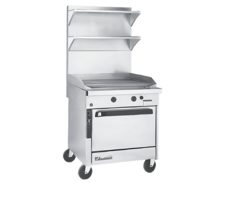 Product image #1 for Southbend Platinum 36-Inch Heavy Duty Gas Sectional Range with Full-Width Thermostatic Griddle and Convection Oven