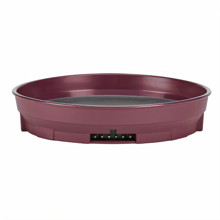 Product image #2 for Cambro Camduction® Base for 9-Inch Plate, Cranberry
