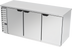 Thumbnail image #1 for Beverage-Air 78-Inch Three-Section Food-Rated Back Bar Refrigerator with Solid Doors