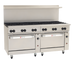 Thumbnail image #1 for Wolf Challenger XL 72-Inch Commercial Gas Range with 12 Open Burners and 2 Standard Ovens