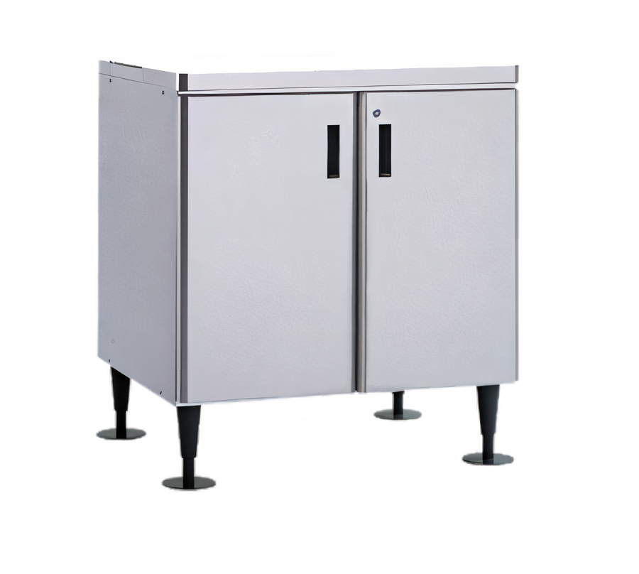 Product image #1 for Hoshizaki Opti-Serve 34-Inch Stainless Steel Equipment Stand with Locking Doors for DCM-751 Icemaker/Dispenser