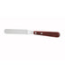 Thumbnail image #1 for Winco 3-1/2 Inch Offset Spatula with Wood Handle and Stainless Steel Blade
