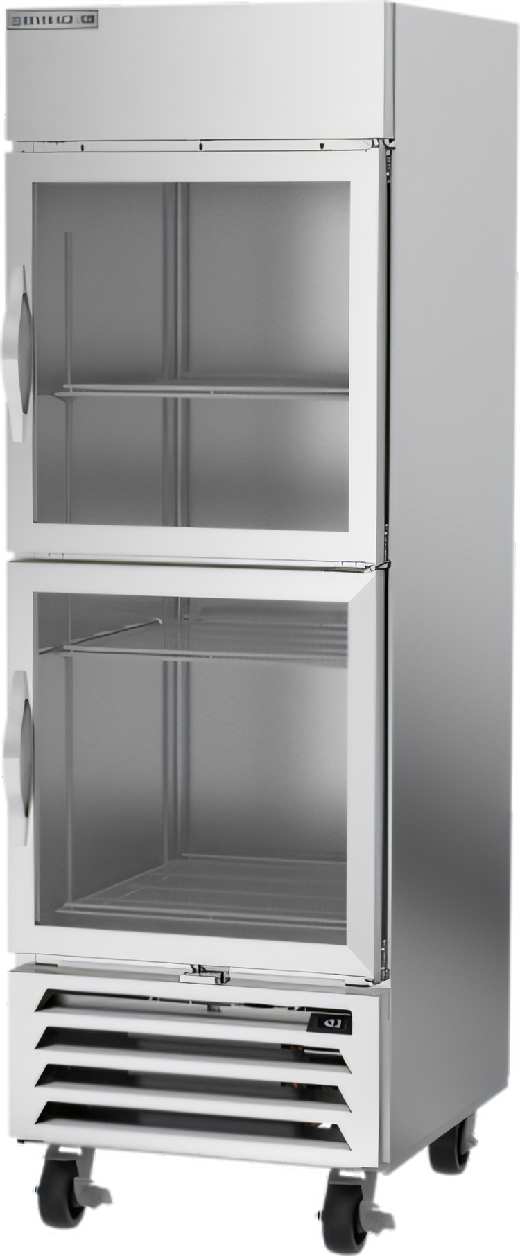Product image #1 for Beverage-Air Horizon Series One-Section Reach-In Freezer with Glass Half Doors, 23.32 Cu. Ft.