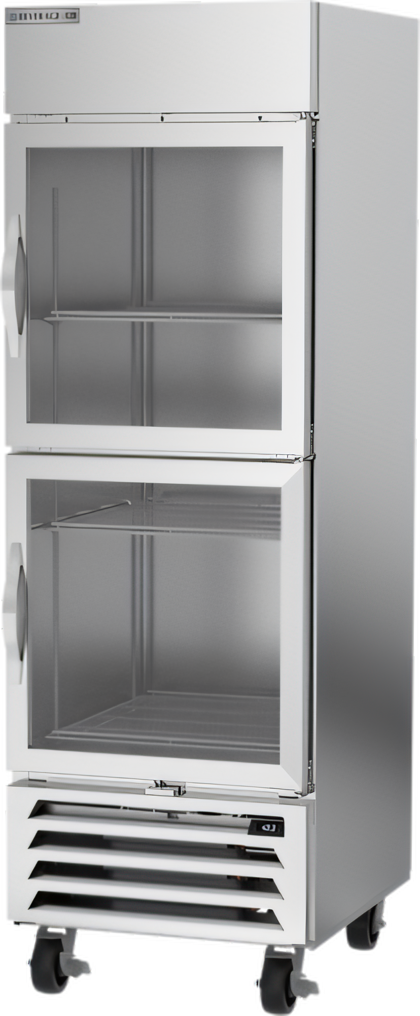 Product image #1 for Beverage-Air Horizon Series One-Section Reach-In Freezer with Glass Half Doors, 23.32 Cu. Ft.