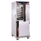 Thumbnail image #1 for Cres Cor H1381834DL Insulated Stainless Steel Heated Holding Cabinet, 32-Pan Capacity, Digital Control, Left-Hand Dutch Doors