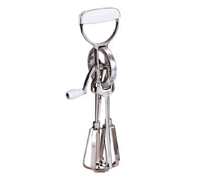 Product image #1 for 12-Inch Manual Rotary Egg Beater with Stainless Steel Blades