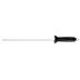 Thumbnail image #1 for Mercer Culinary 12-Inch Ceramic Honing Steel Sharpener with Black Nylon Handle and Hanging Ring