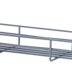 Thumbnail image #1 for Quantum SG-SR2254GY Store Grid Spice Rack, 11-1/4"W x 5"W x 3-3/4"H, Gray Epoxy Antimicrobial Finish, NSF